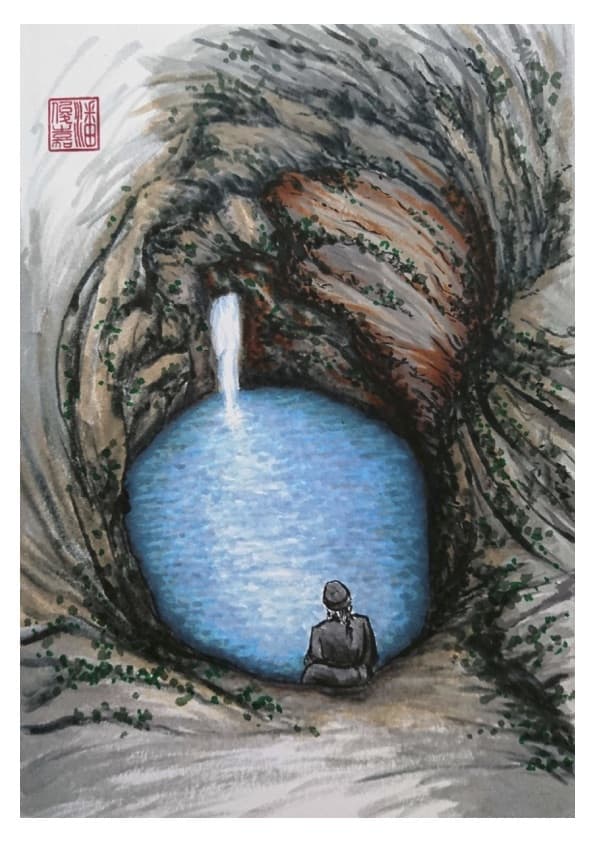 Monk at the Karjini Park