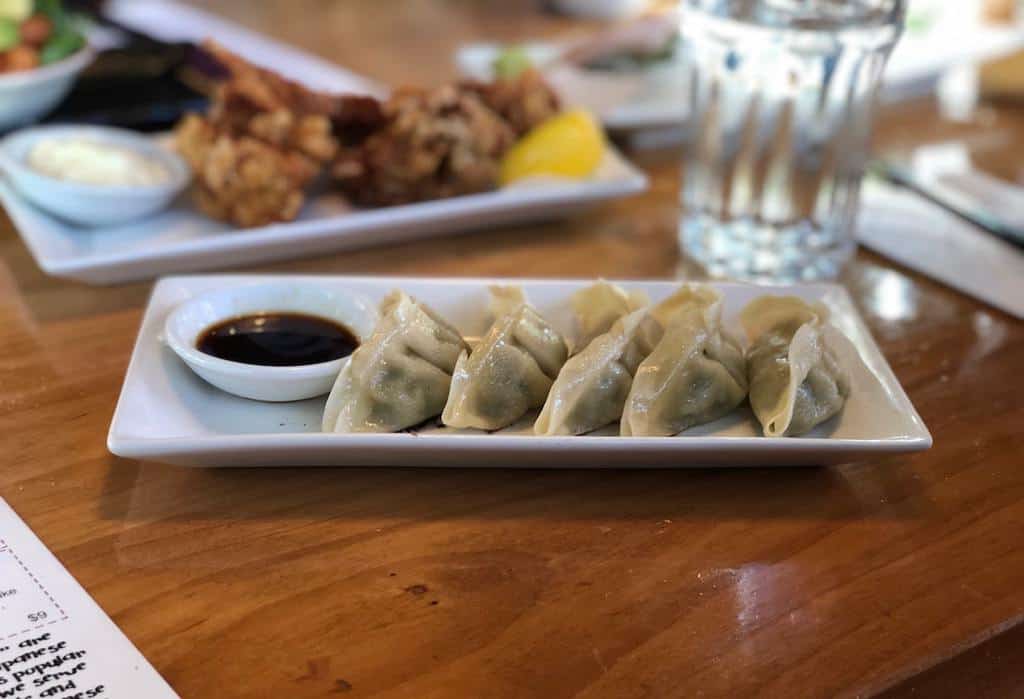japanese gyoza (dumpings)